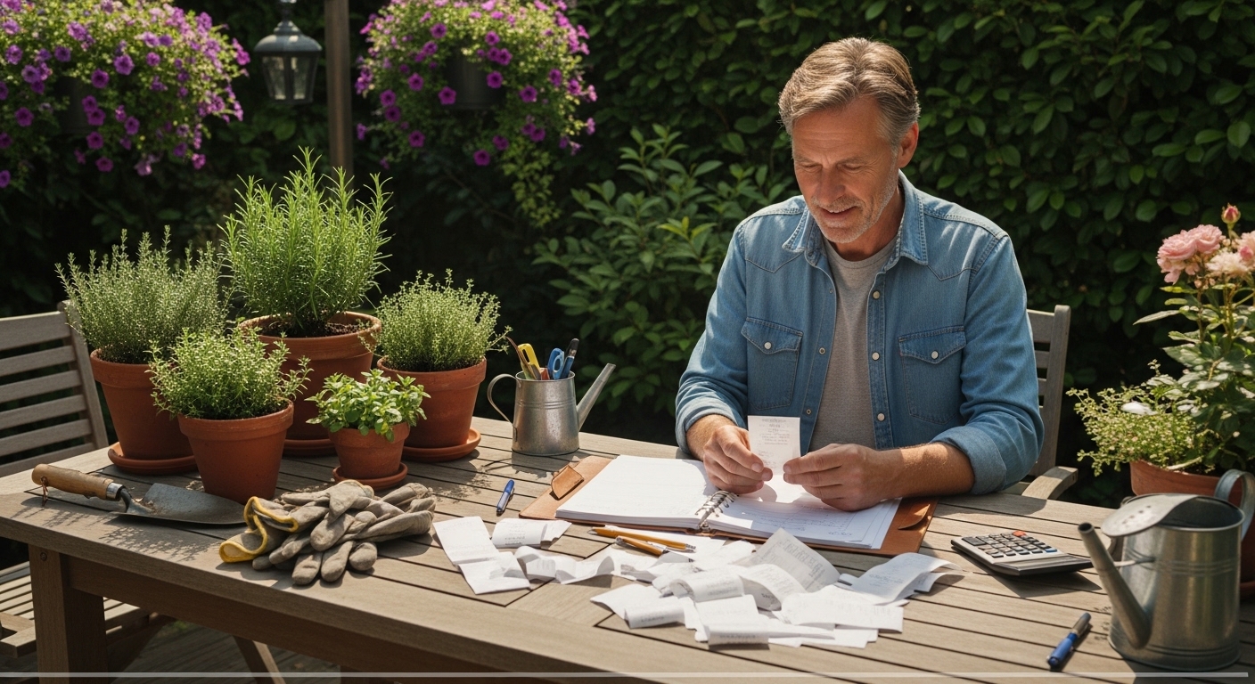 Boekhouding bijhouden als hovenier in het seizoen