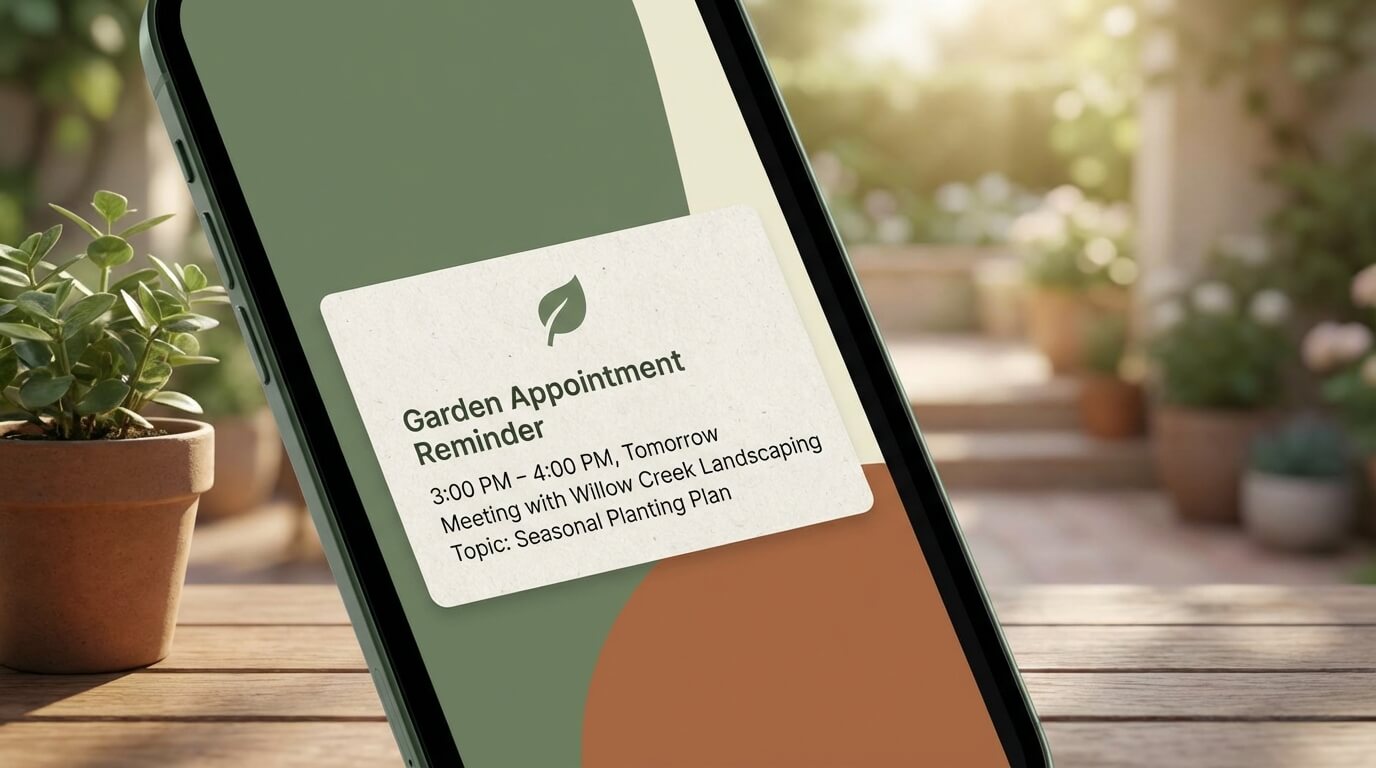 Hovenier planning automatiseren