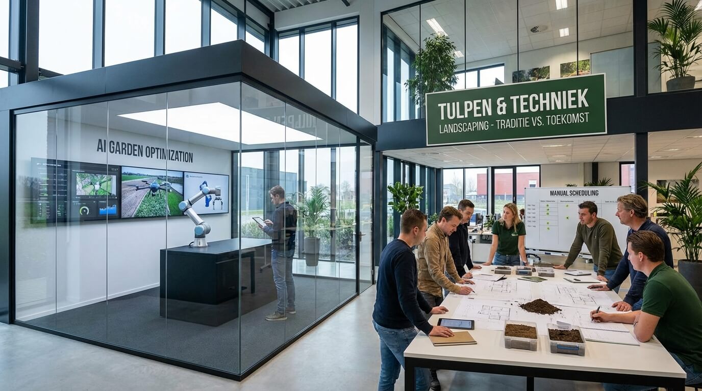 HovenierAI vs. Kantoorpersoneel: Waarom meer betalen als het minder oplevert?