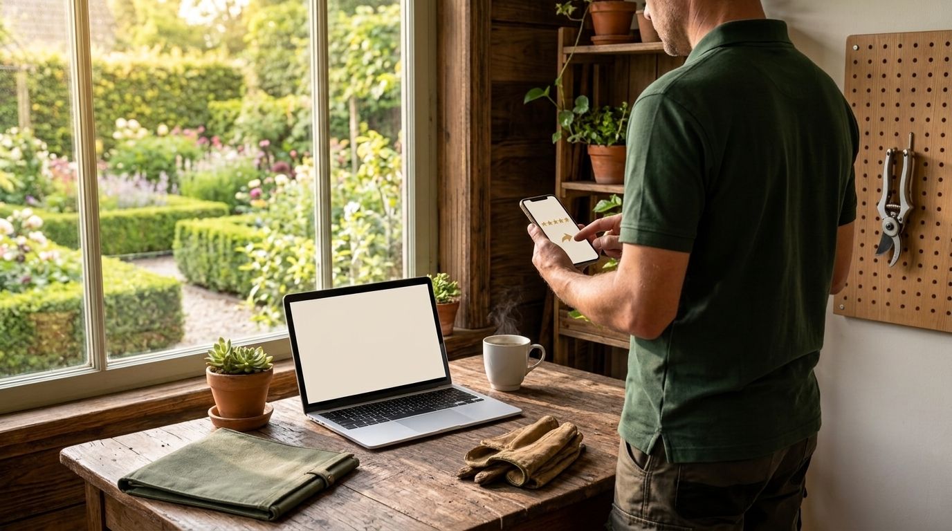 Review-respons automatiseren als hovenier met AI