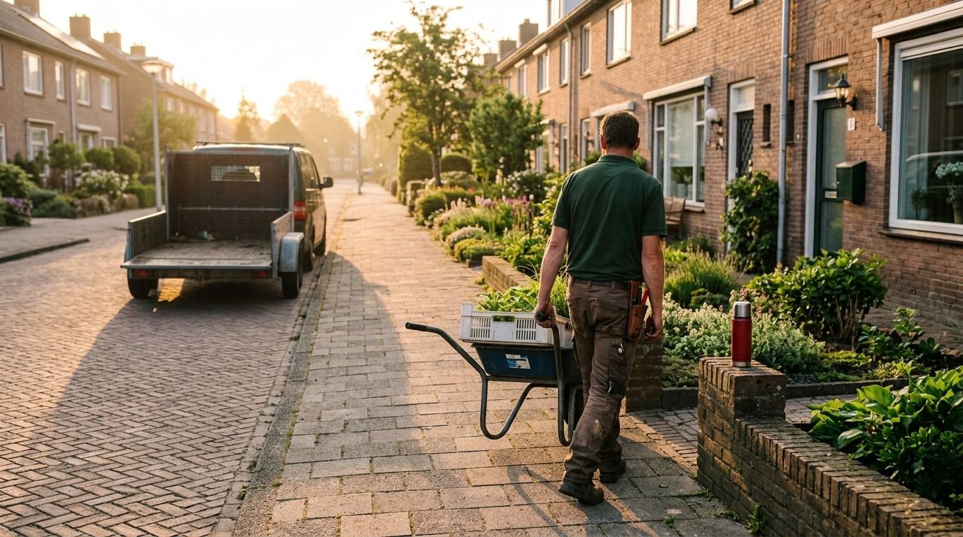 Routeplanning voor hoveniers in de voorjaarspiek