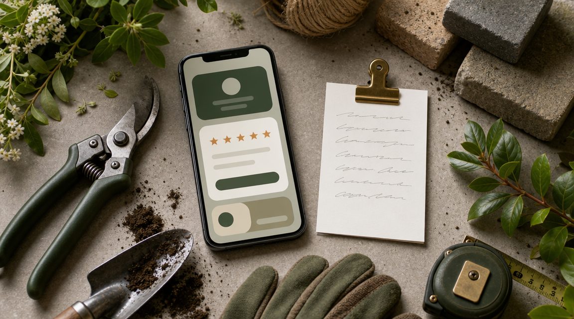 Review pakket voor hoveniers — NFC kaartjes en software setup