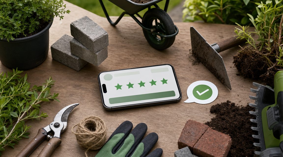 5-sterren reviews op smartphone